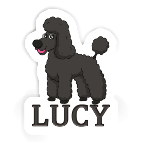 Lucy Sticker Poodle Image