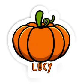 Sticker Pumpkin Lucy Image