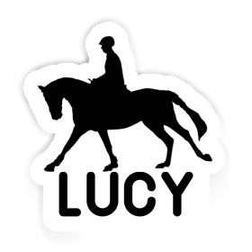 Horse Rider Sticker Lucy Image