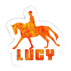 Sticker Horse Rider Lucy Image