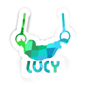 Sticker Lucy Ring gymnast Image