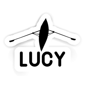 Rowboat Sticker Lucy Image