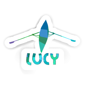 Lucy Sticker Rowboat Image