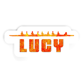 Rowboat Sticker Lucy Image