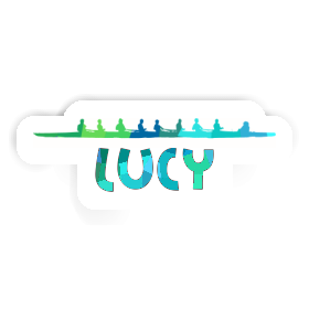 Lucy Sticker Rowboat Image