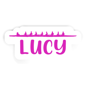 Lucy Sticker Rowboat Image