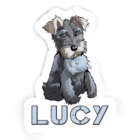 Lucy Sticker Schnauzer Image