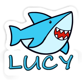 Lucy Autocollant Requin Image