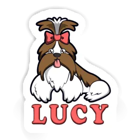 Sticker Shih Tzu Lucy Image