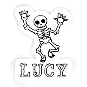 Sticker Skeleton Lucy Image