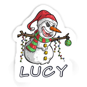 Lucy Sticker Bad Snowman Image