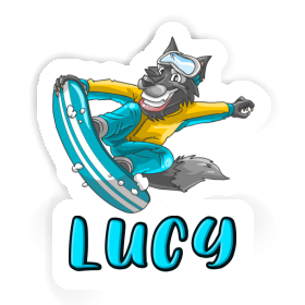 Sticker Lucy Boarder Image