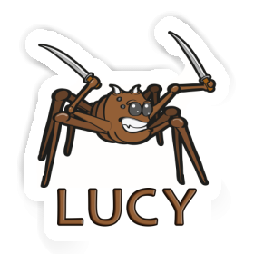 Fighting Spider Sticker Lucy Image