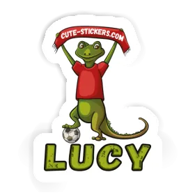 Lucy Sticker Lizard Image