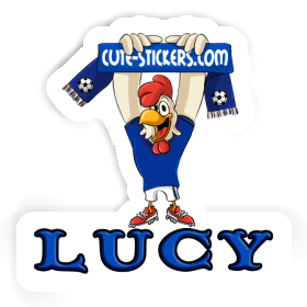 Rooster Sticker Lucy Image