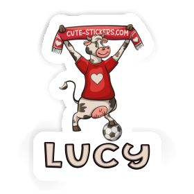 Lucy Sticker Cow Image