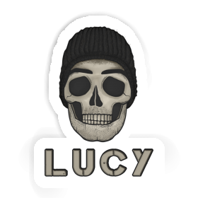 Skull Sticker Lucy Image