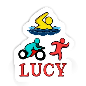 Sticker Triathlete Lucy Image