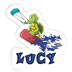 Sticker Lucy Kitesurfer Image