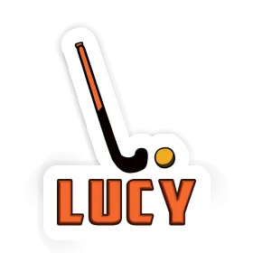 Floorball Stick Sticker Lucy Image