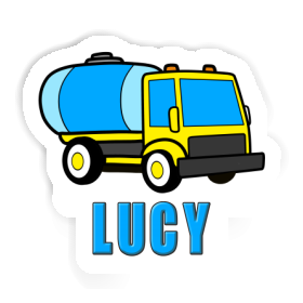 Sticker Lucy Water Truck Image