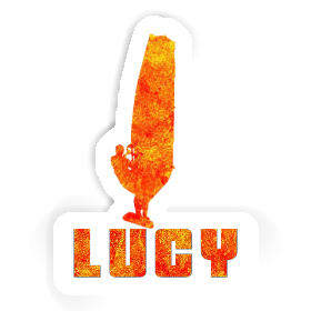 Lucy Sticker Windsurfer Image