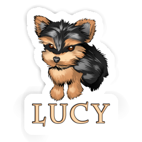 Terrier Sticker Lucy Image