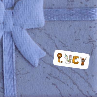 Sticker Lucy Tierschrift Notebook Image