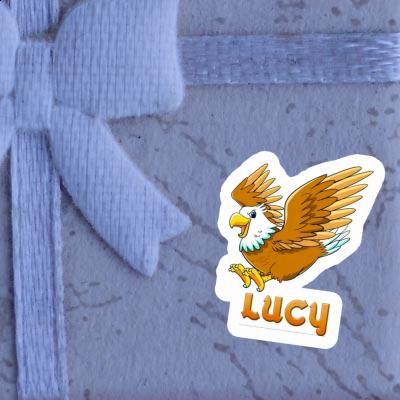 Autocollant Aigle Lucy Notebook Image