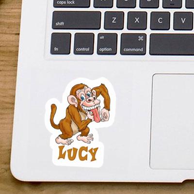 Sticker Lucy Ape Image