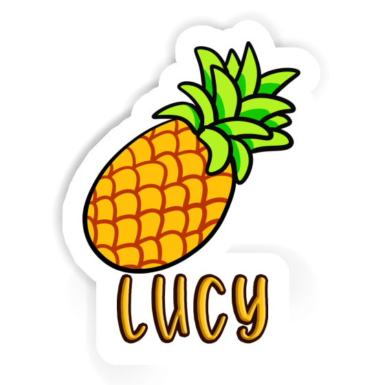 Lucy Sticker Pineapple Laptop Image