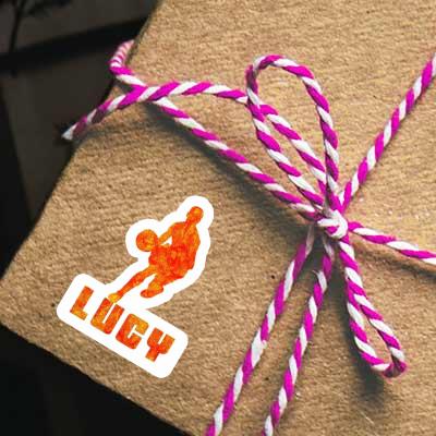 Sticker Lucy Basketball Player Gift package Image