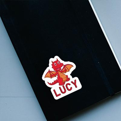 Lucy Aufkleber Baby-Drache Laptop Image