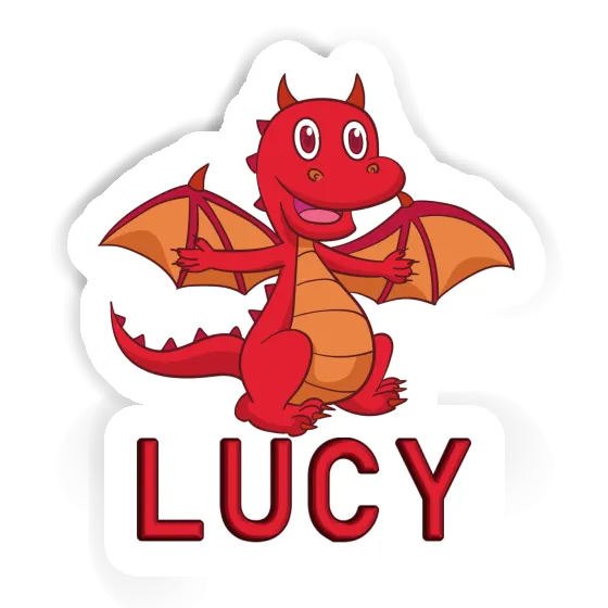 Lucy Aufkleber Baby-Drache Gift package Image