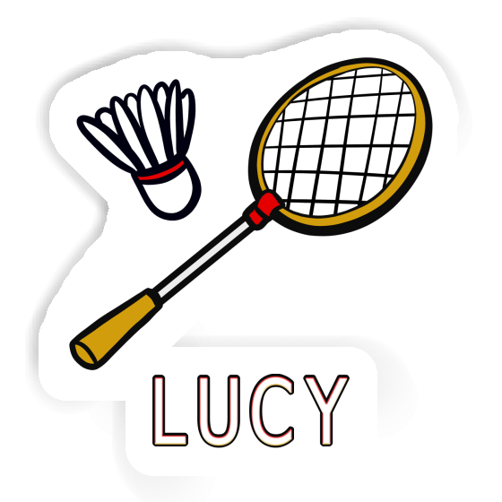 Badminton Racket Sticker Lucy Gift package Image