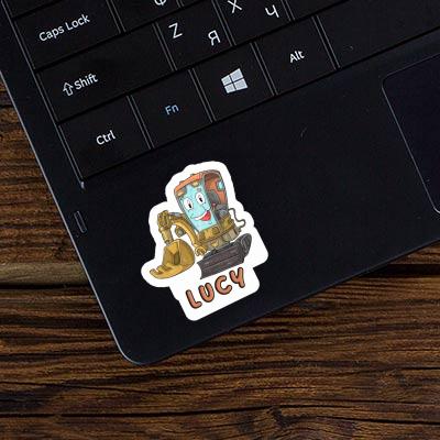 Sticker Lucy Excavator Gift package Image