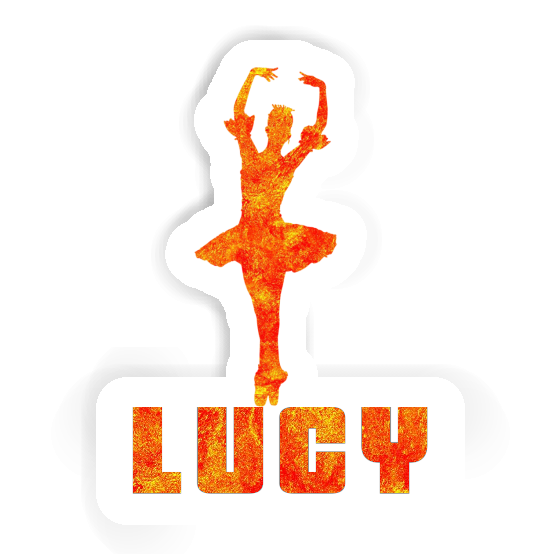 Sticker Lucy Ballerina Notebook Image