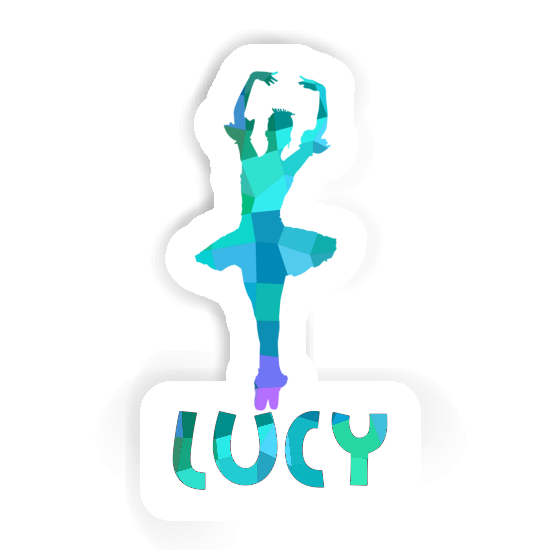 Lucy Sticker Ballerina Notebook Image