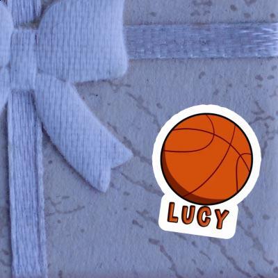 Basketball Sticker Lucy Laptop Image