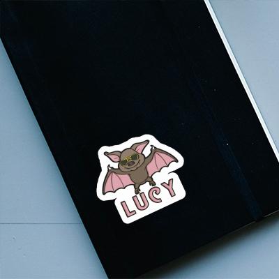 Autocollant Lucy Chauve-souris Laptop Image