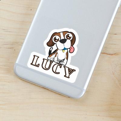 Sticker Lucy Beagle Notebook Image