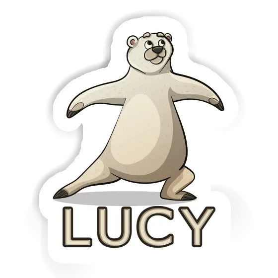 Autocollant Ours Lucy Gift package Image