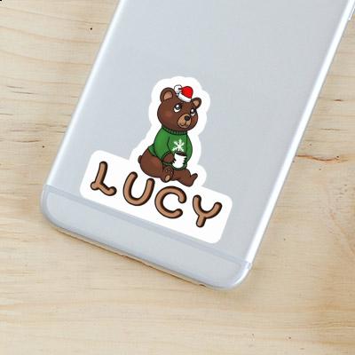 Lucy Sticker Weihnachtsbär Image