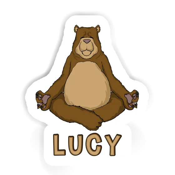 Lucy Sticker Yoga-Bär Gift package Image