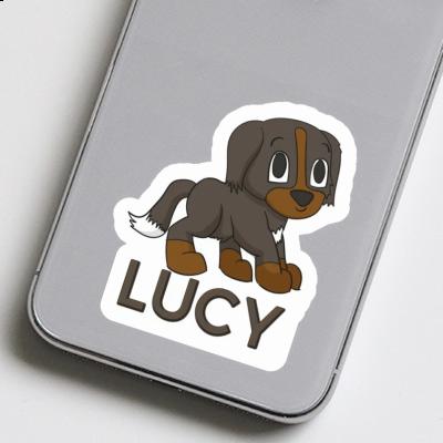 Lucy Sticker Bernese Mountain Dog Image