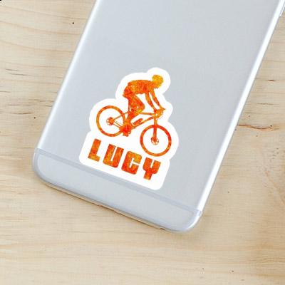 Sticker Biker Lucy Notebook Image