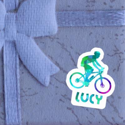 Biker Sticker Lucy Laptop Image