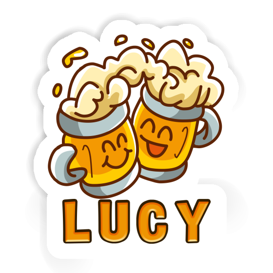 Sticker Beer Lucy Notebook Image