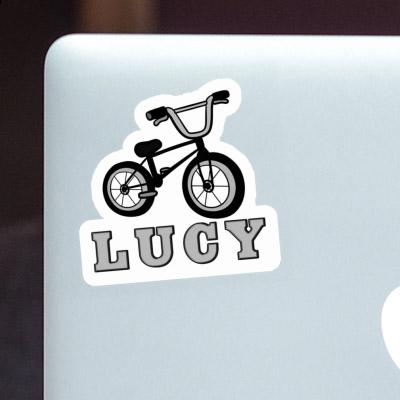 Sticker Lucy BMX Laptop Image