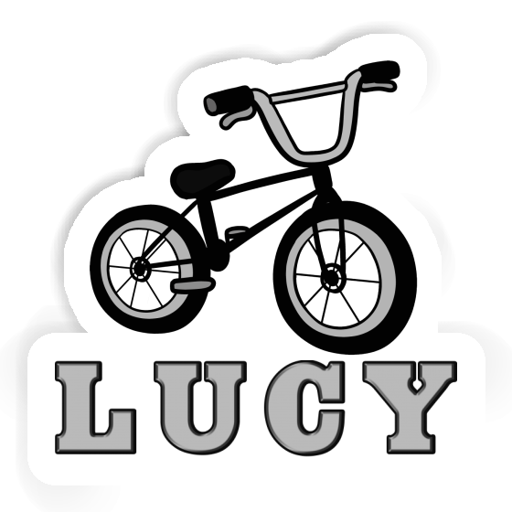 Sticker Lucy BMX Notebook Image